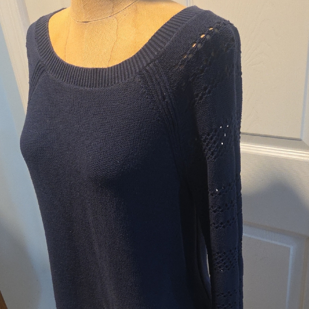 GAP Navy Women's Crew Neck Sweater